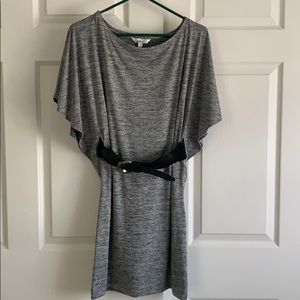 Super Cute Gray/Black Stretchy Dress